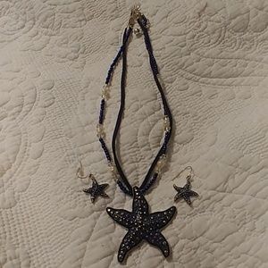 Necklace and Earrings